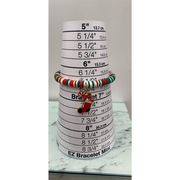 Lot Of 4 Different Christmas Themed Bracelets - Picture 5 of 7